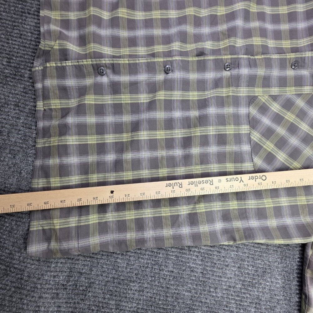 Blackhawk Warrior Wear Shirt Mens XL Brown Plaid Button Up Tactical Outdoor Work - Picture 12 of 13